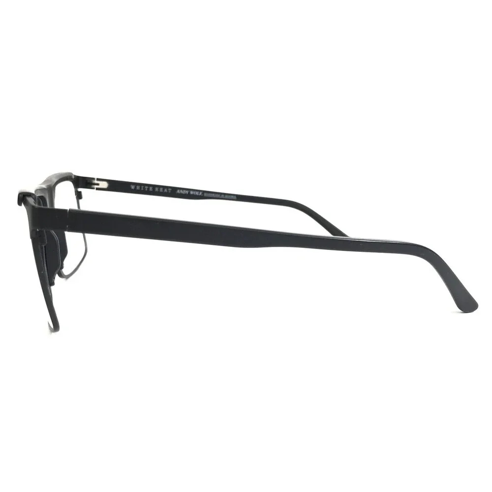 Andy Wolf Eyeglasses Frames BLAISE col.a Brown Square Oversized 56-18-145